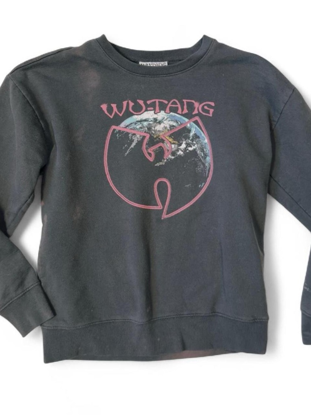 Wu-Tang Clan Graphic Crew Neck Sweatshirt